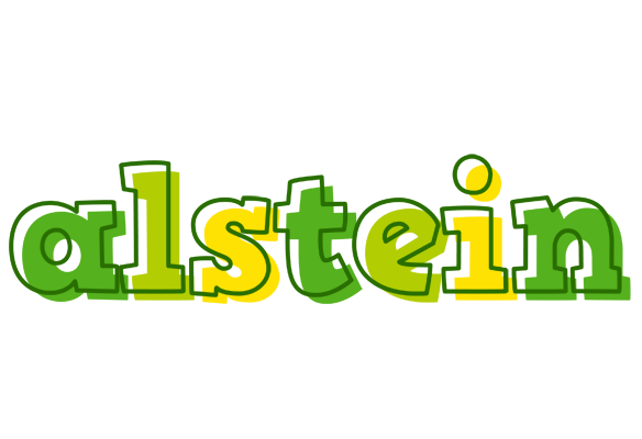 Alstein juice logo