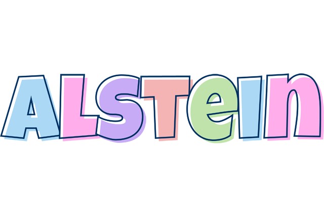 Alstein pastel logo