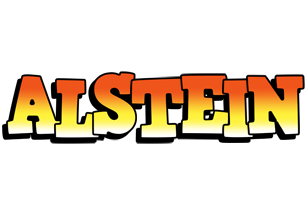 Alstein sunset logo