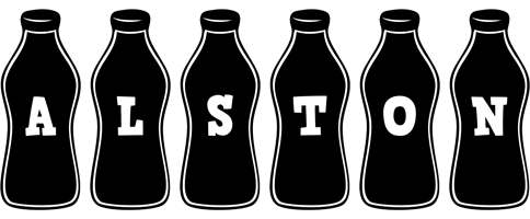 Alston bottle logo