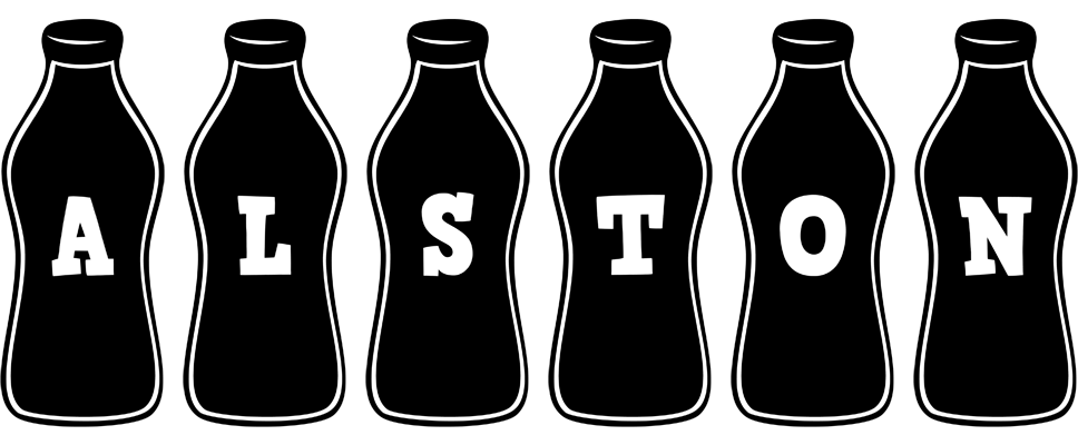 Alston bottle logo
