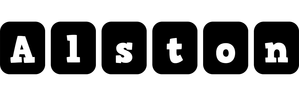 Alston box logo