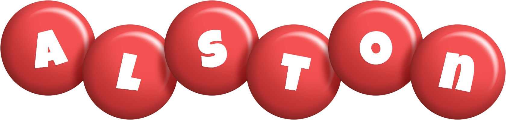 Alston candy-red logo