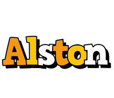 Alston cartoon logo