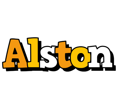 Alston cartoon logo