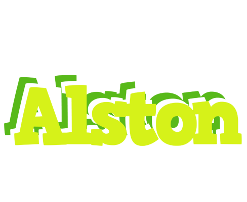 Alston citrus logo