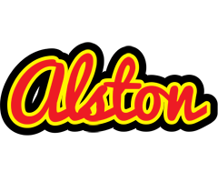 Alston fireman logo