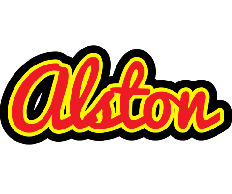Alston fireman logo