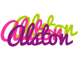 Alston flowers logo