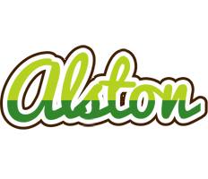 Alston golfing logo