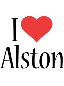 Alston i-love logo