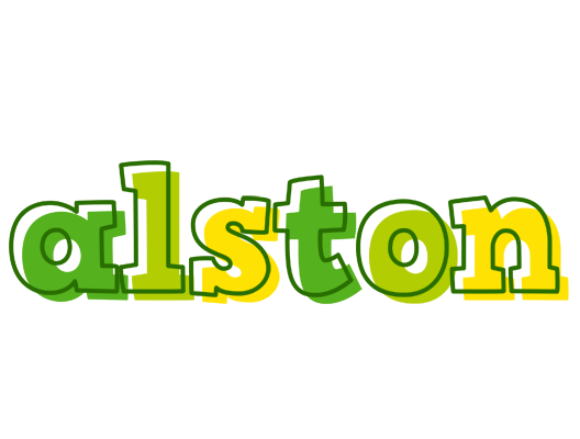 Alston juice logo