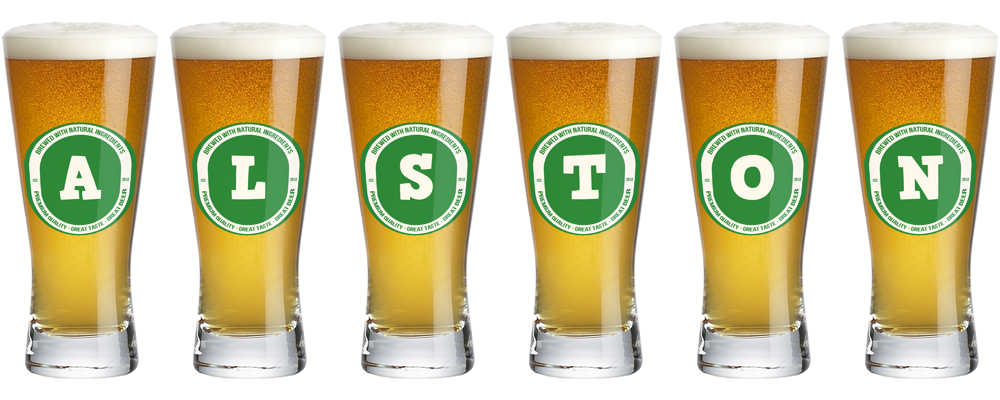 Alston lager logo