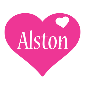 Alston love-heart logo