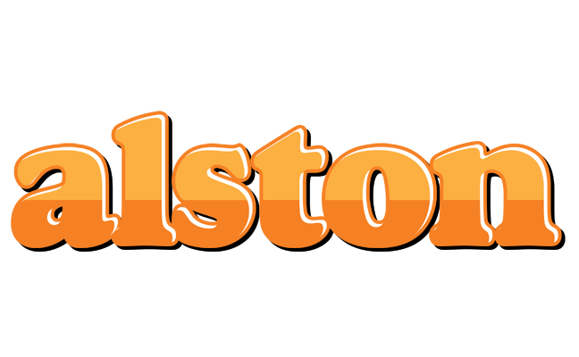 Alston orange logo