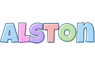 Alston pastel logo