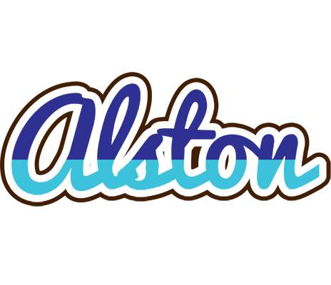 Alston raining logo
