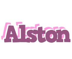 Alston relaxing logo