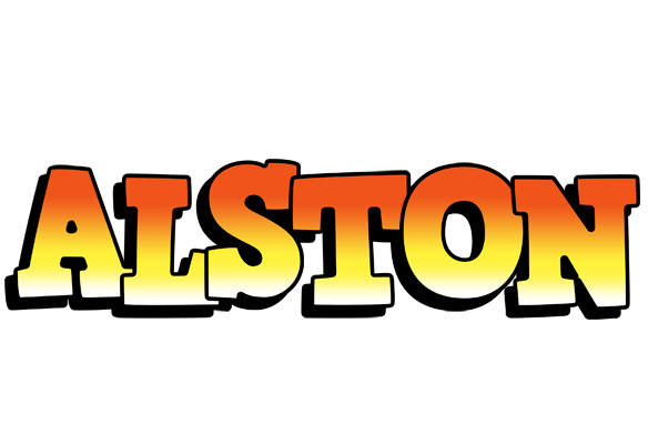 Alston sunset logo