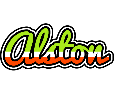 Alston superfun logo