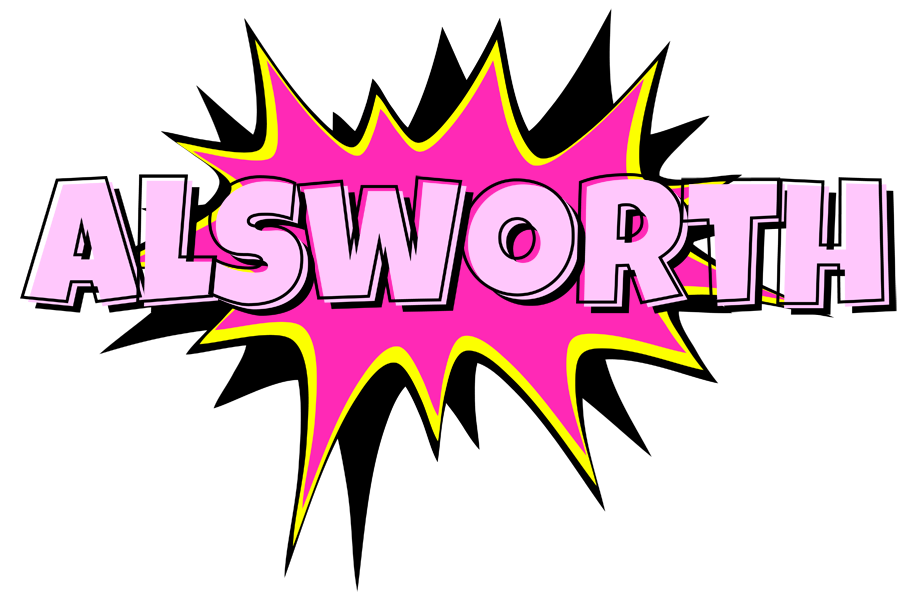 Alsworth badabing logo