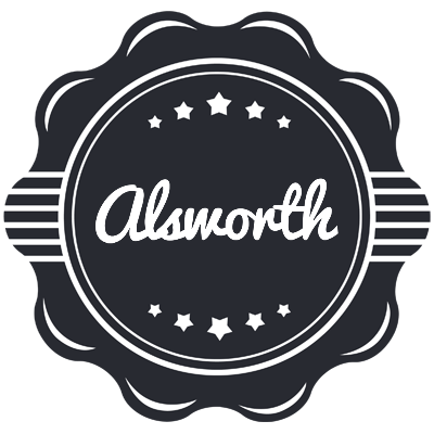 Alsworth badge logo