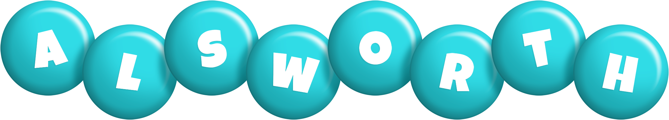Alsworth candy-azur logo