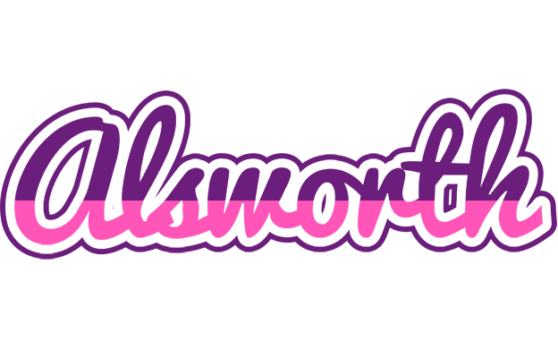 Alsworth cheerful logo