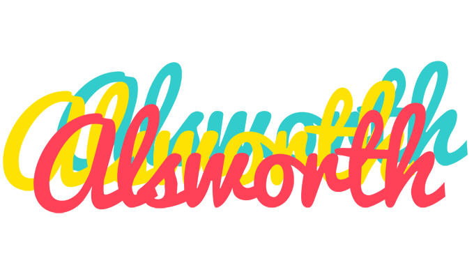 Alsworth disco logo