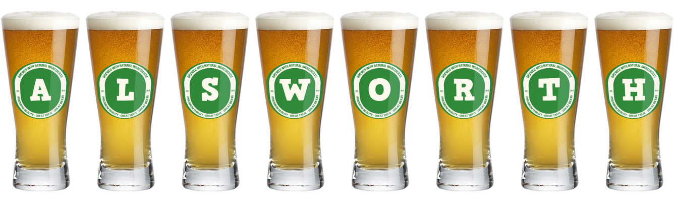 Alsworth lager logo