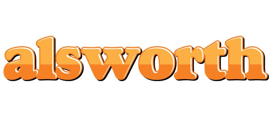 Alsworth orange logo