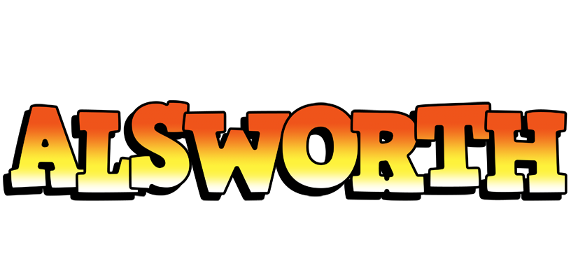Alsworth sunset logo