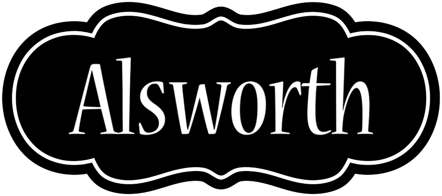 Alsworth welcome logo