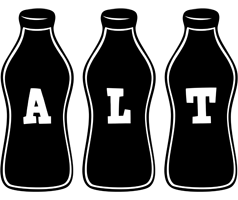 Alt bottle logo