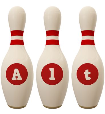 Alt bowling-pin logo