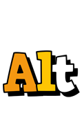 Alt cartoon logo