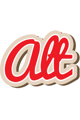 Alt chocolate logo