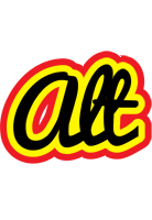 Alt flaming logo