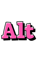 Alt girlish logo