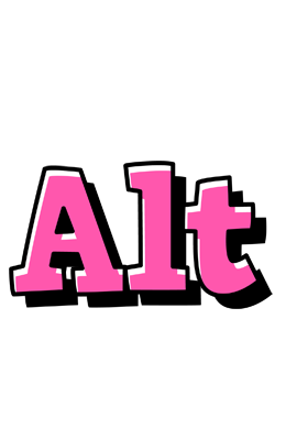 Alt girlish logo