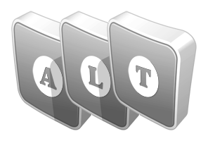 Alt silver logo