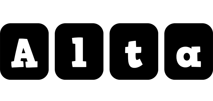 Alta box logo