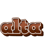 Alta brownie logo