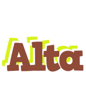 Alta caffeebar logo