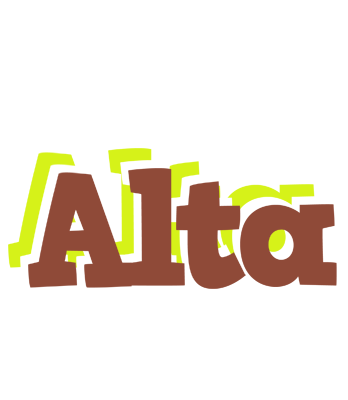 Alta caffeebar logo