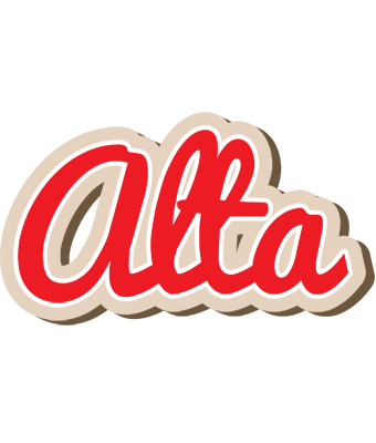 Alta chocolate logo