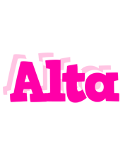 Alta dancing logo