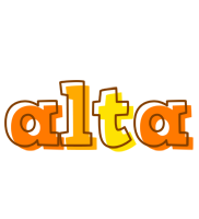 Alta desert logo