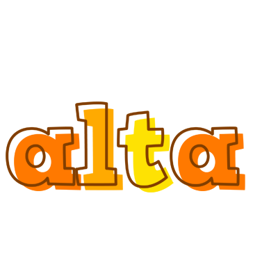 Alta desert logo