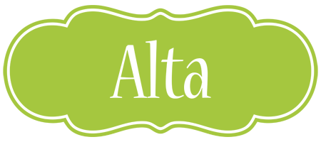 Alta family logo